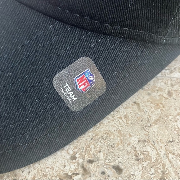 NWT New Era Cincinnati Bengals NFL Adjustable Black Cap Baseball Hat 9Twenty - Picture 6 of 12